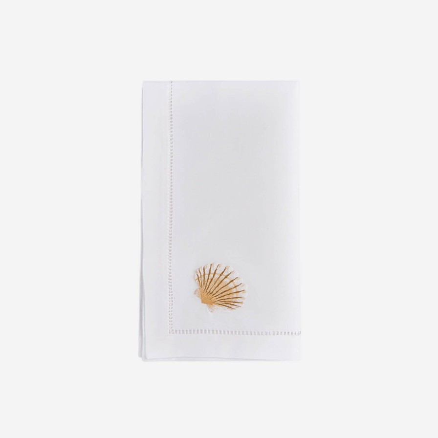 Dining Sibona | Scallop Shell Dinner Napkin