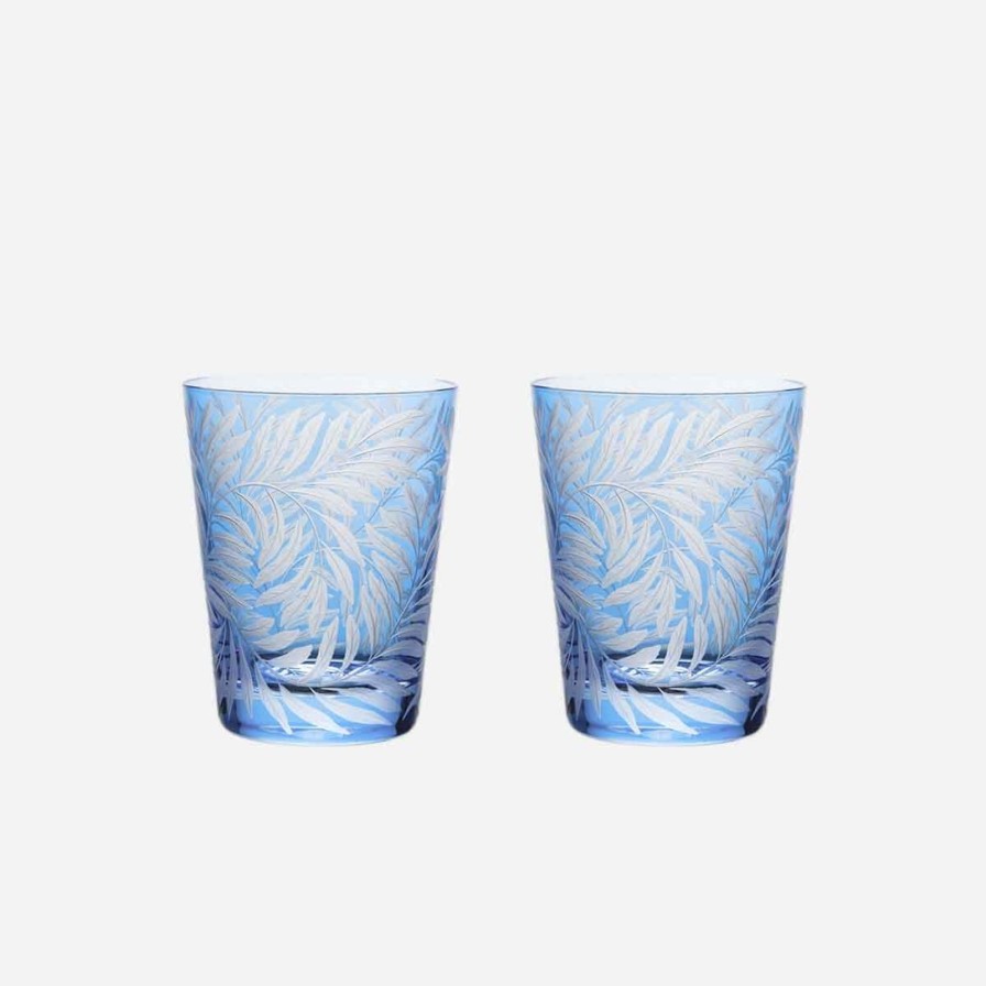 Glassware & Barware Artel | Fern Medium Tumbler Blue-Set Of 2