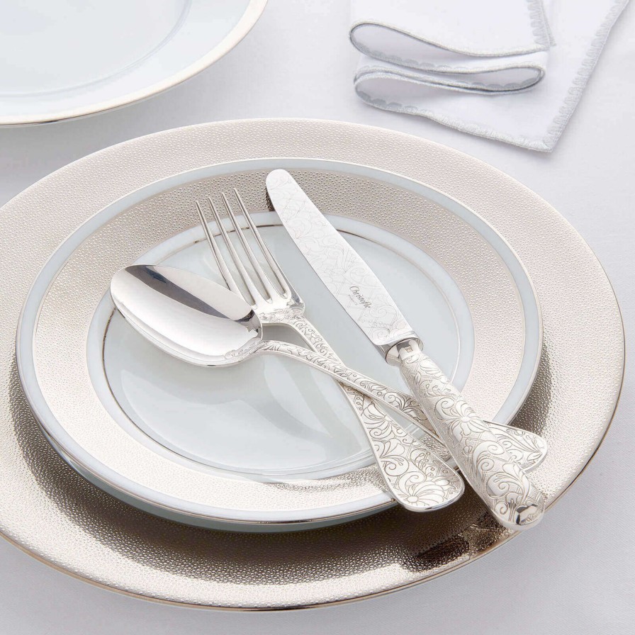 Dining Legle | Monte Carlo Platinum Dinner Plate