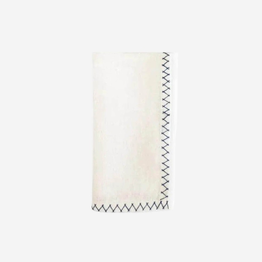 Dining Malaika | Zig Zag Napkin-Blue