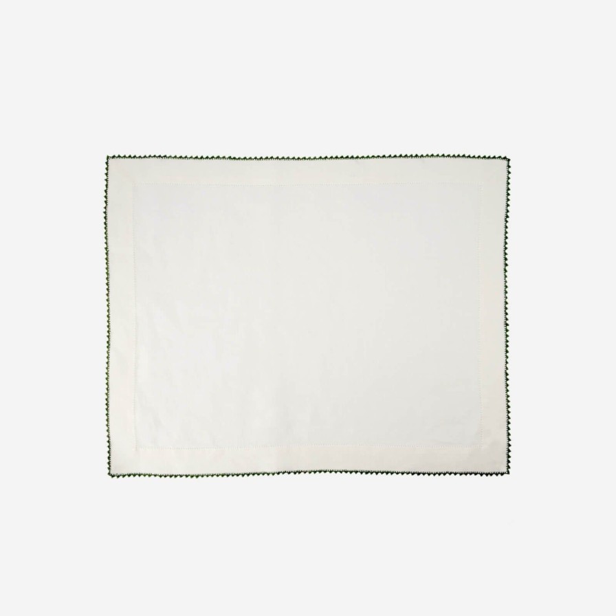 The Tabletop Edit Iloema | Piquillos Green Placemat