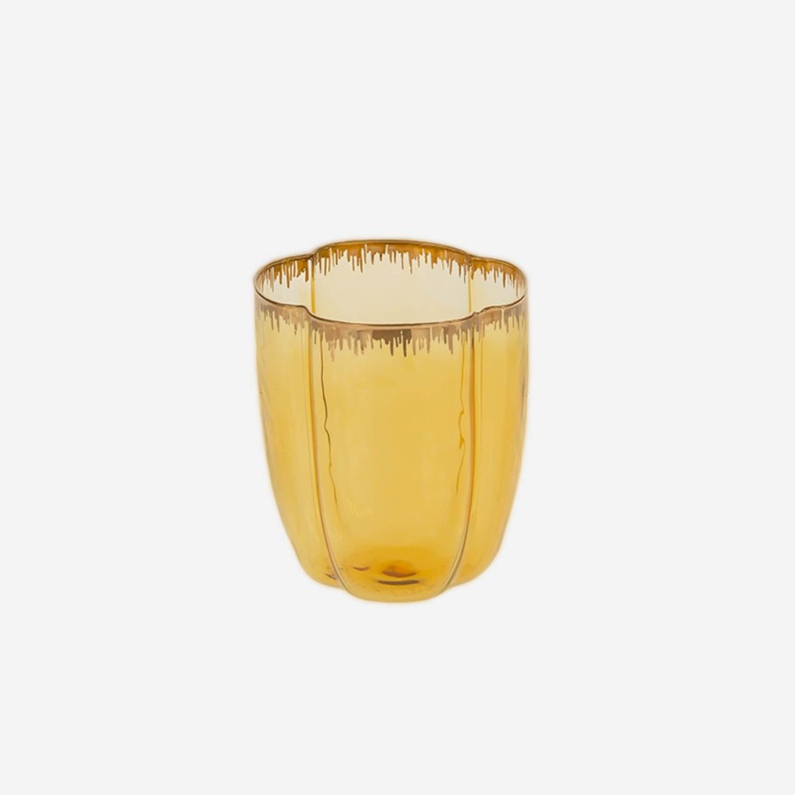 Glassware & Barware Alberto Pinto | Petal Tumbler Amber