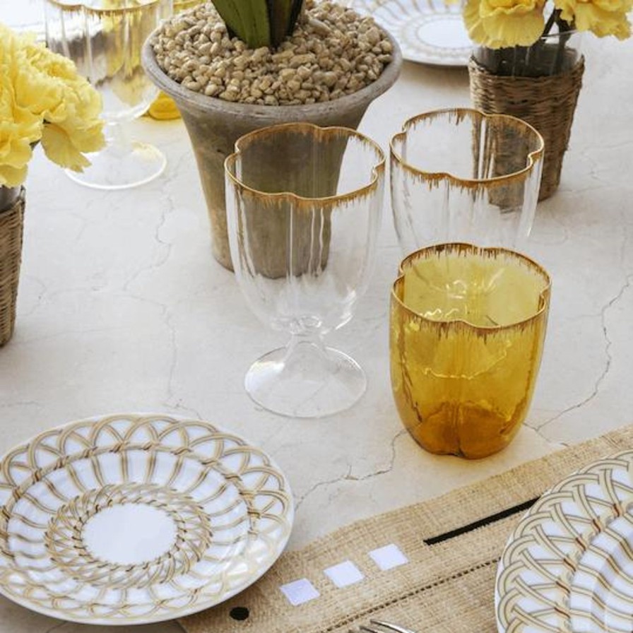 Glassware & Barware Alberto Pinto | Petal Tumbler Amber