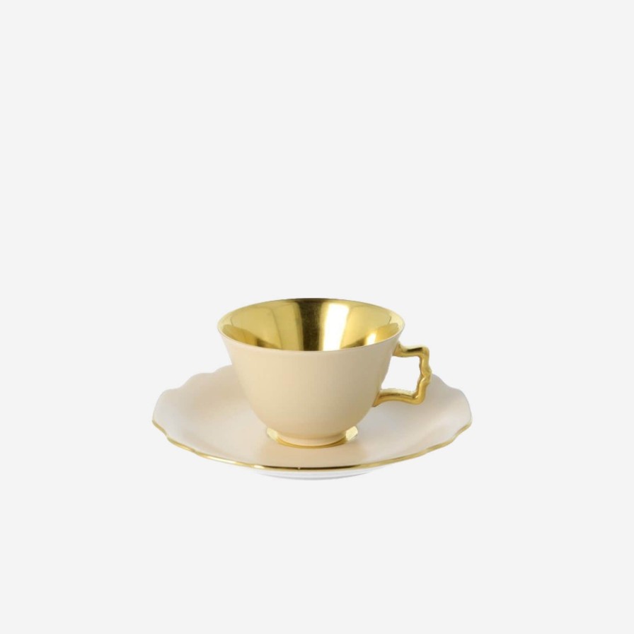 Dining Augarten Wien 1718 | Belvedere Espresso Cup & Saucer Champagne