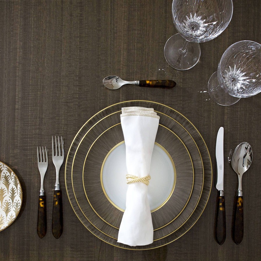 Dining Legle | Carbone Bronze Dinner Plate