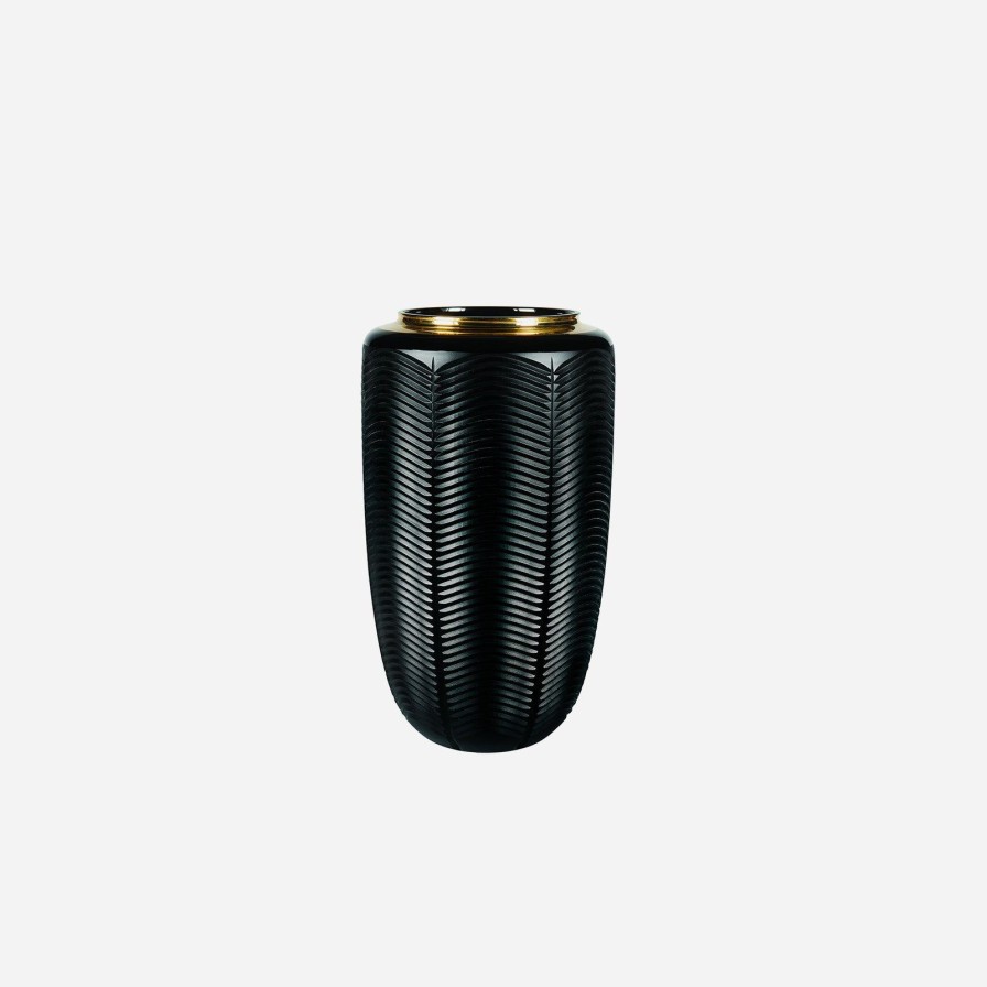 Home Accessories Vista Alegre | Jet Black Large Vase