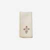 Dining Malaika | Bouquet Embroidered Napkin-Rosewood