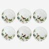 Dining Herend | Foret Bird Dessert Plate-Set Of 6