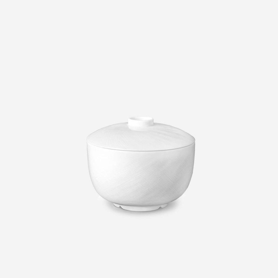 Dining L'Objet | Han White Rice Bowl With Lid