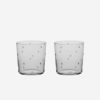 Dining Richard Brendon | Star Cut Rocks Glass-Set Of 2