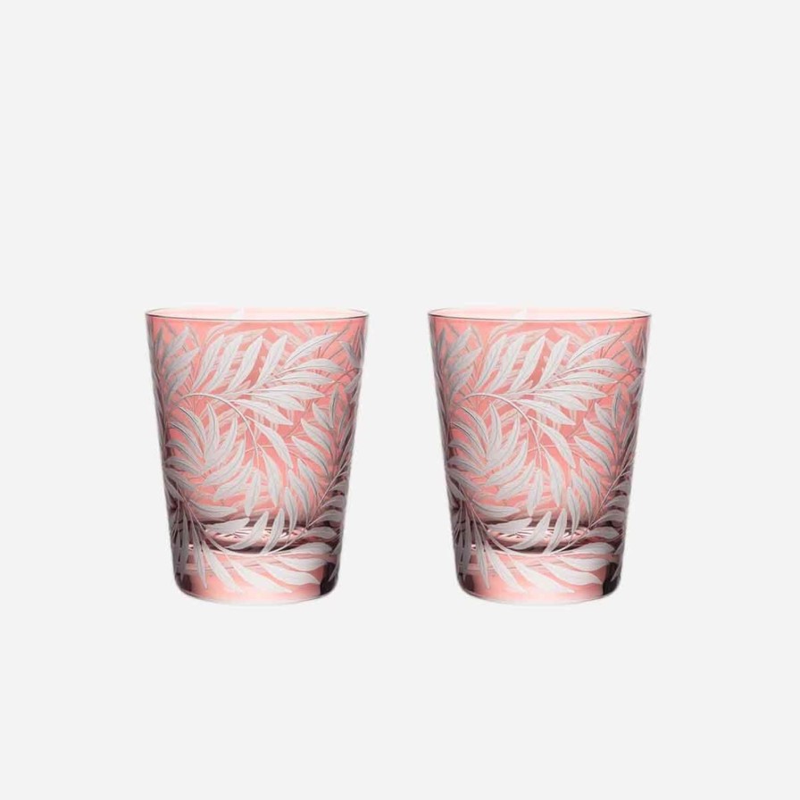 Glassware & Barware Artel | Fern Medium Tumbler Rose-Set Of 2