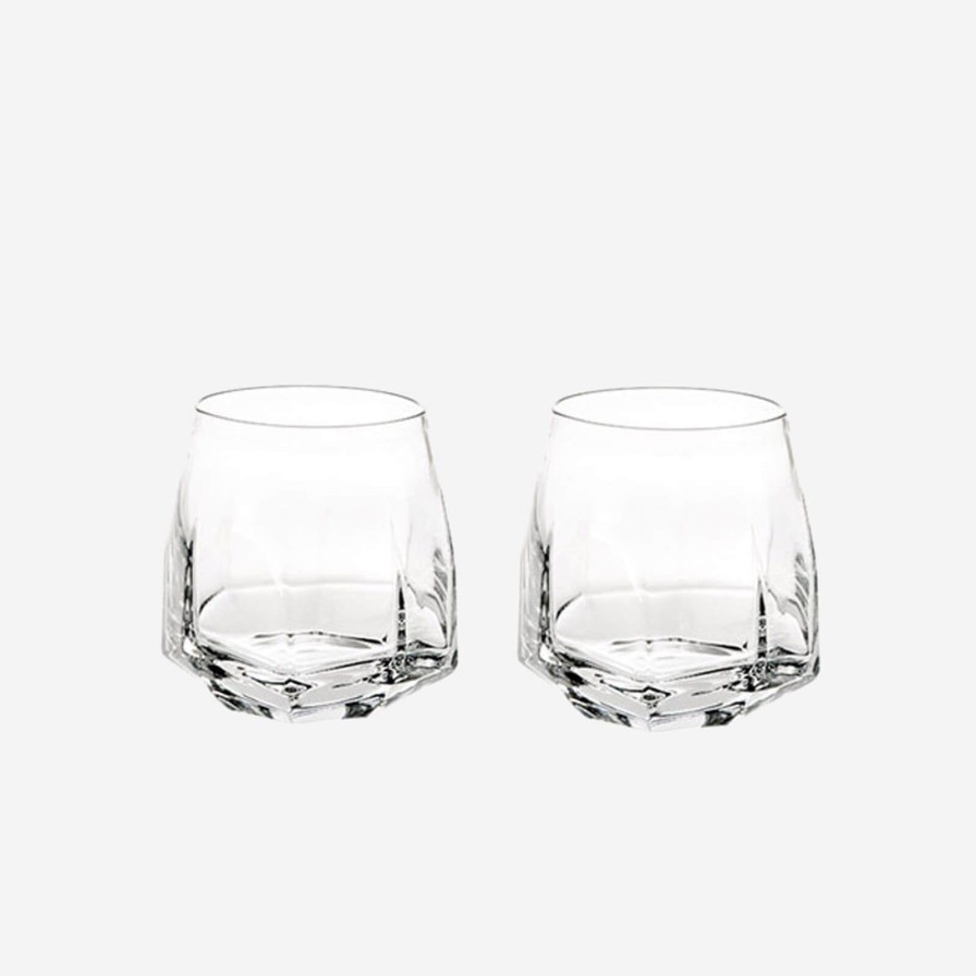 Glassware & Barware Atlantis Crystal | Gemstone Crystal Tumblers (Set Of 2)