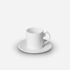 Dining L'Objet | Perlee White Espresso Cup & Saucer