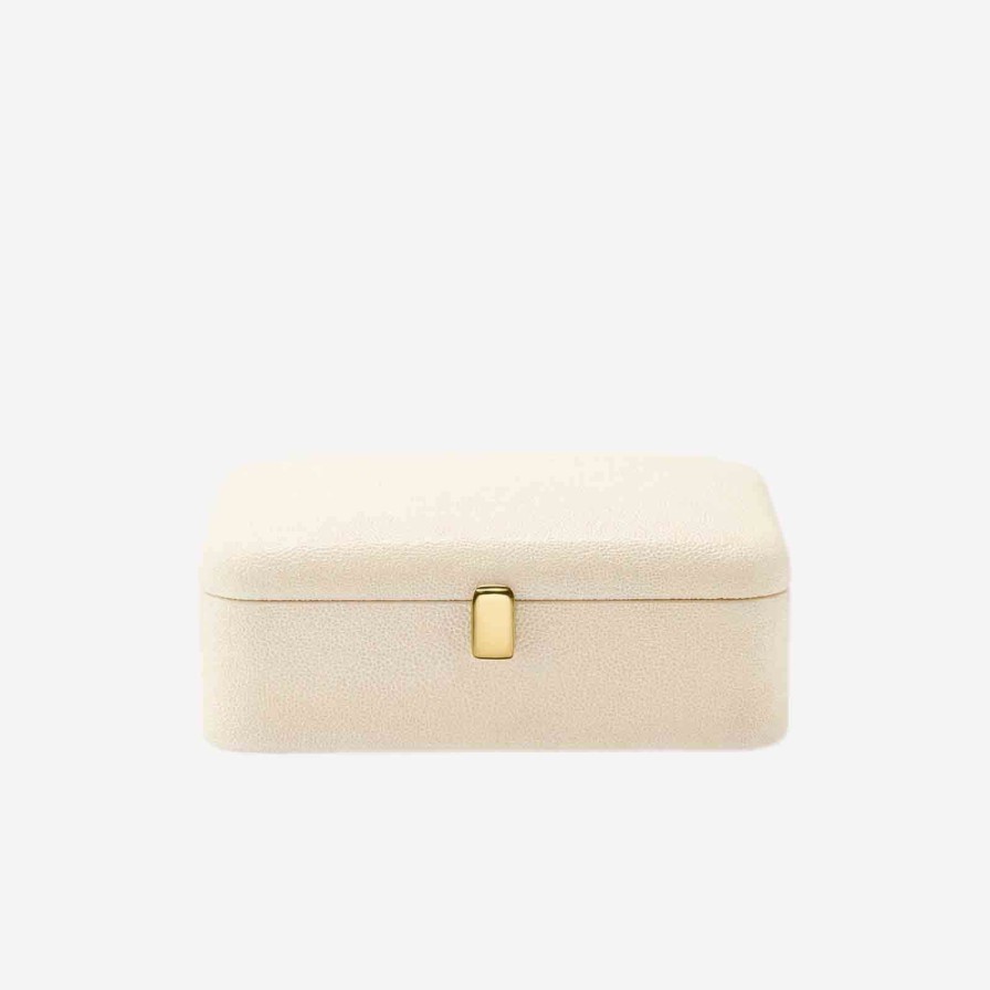 Home Accessories Aerin | Abella Shagreen Jewellery Box-Small