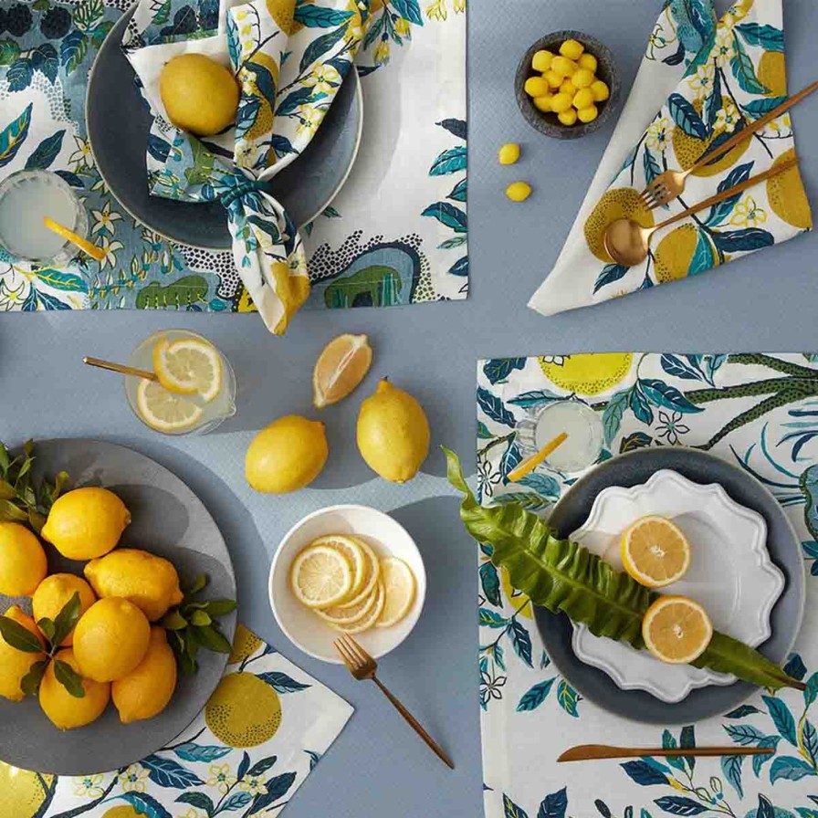 Dining Schumacher | Citrus Garden Placemat-Set Of 4