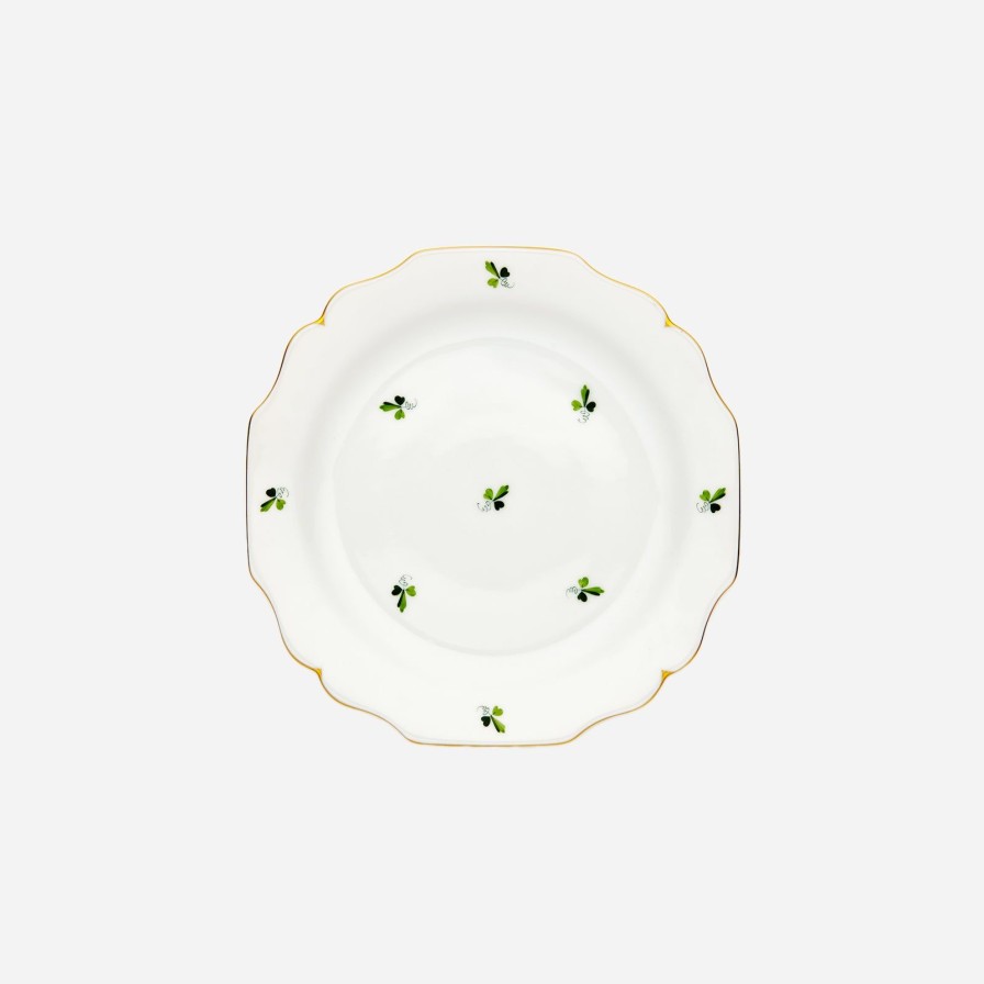 The Tabletop Edit Augarten Wien 1718 | Grape Leaves Dinner Plate