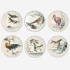 Dining Gien | Grands Oiseaux Dinner Plates-Set Of 6