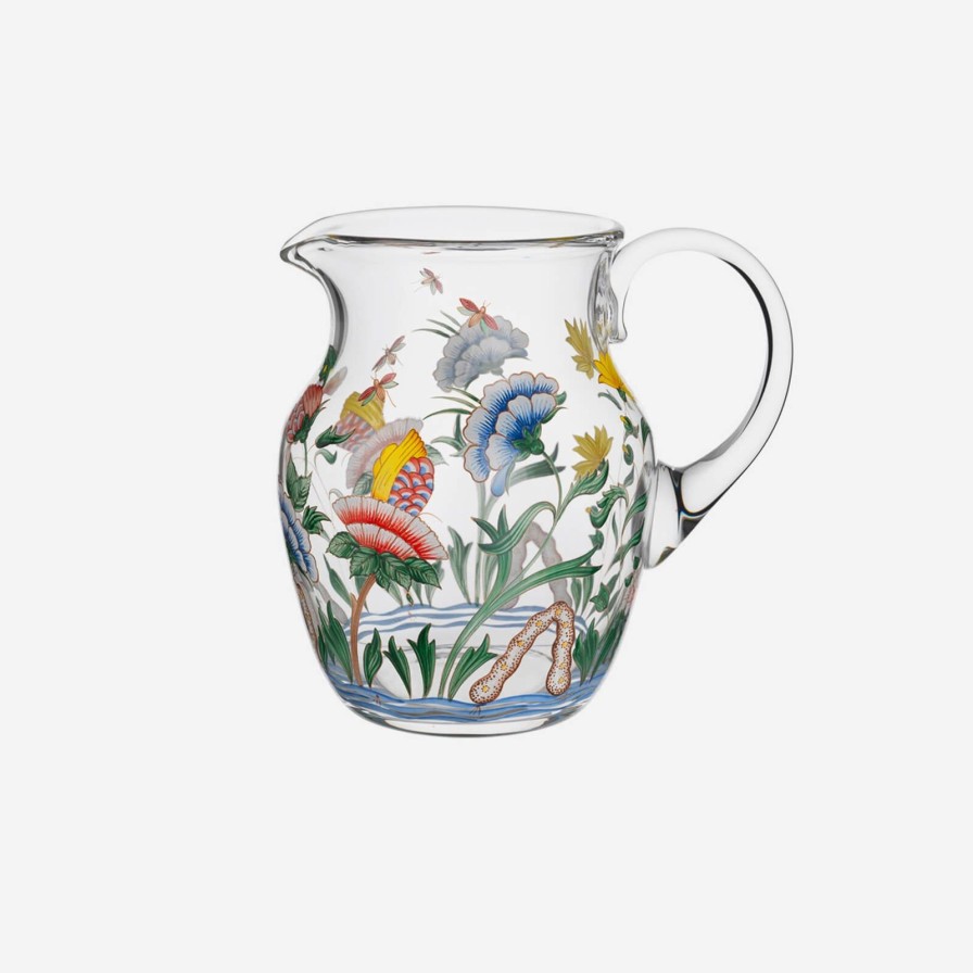 Glassware & Barware Lobmeyr | Handpainted Chinese Pitcher