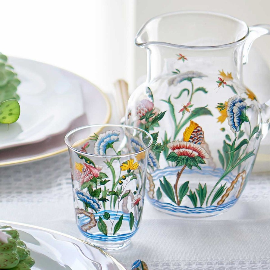 Glassware & Barware Lobmeyr | Handpainted Chinese Pitcher