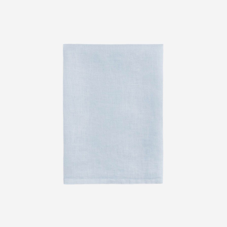 The Tabletop Edit L'Objet | Blue Linen Sateen Napkins-Set Of 4