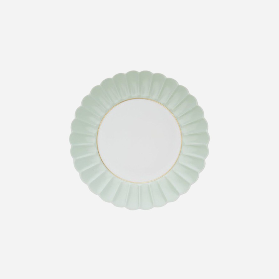 Dining Giambattista Valli x Augarten Wien | Cairo Jaipur Melon Dinner Plate Nilus Green