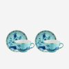 Dining Ginori 1735 | Oriente Italiano Teacup & Saucer Iris-Set Of 2