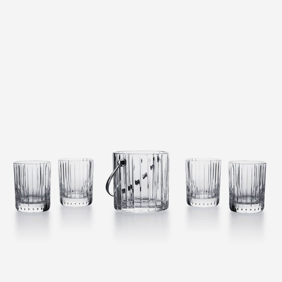 Dining Baccarat | Harmonie On The Rocks-4 Tumblers & Ice Bucket Set