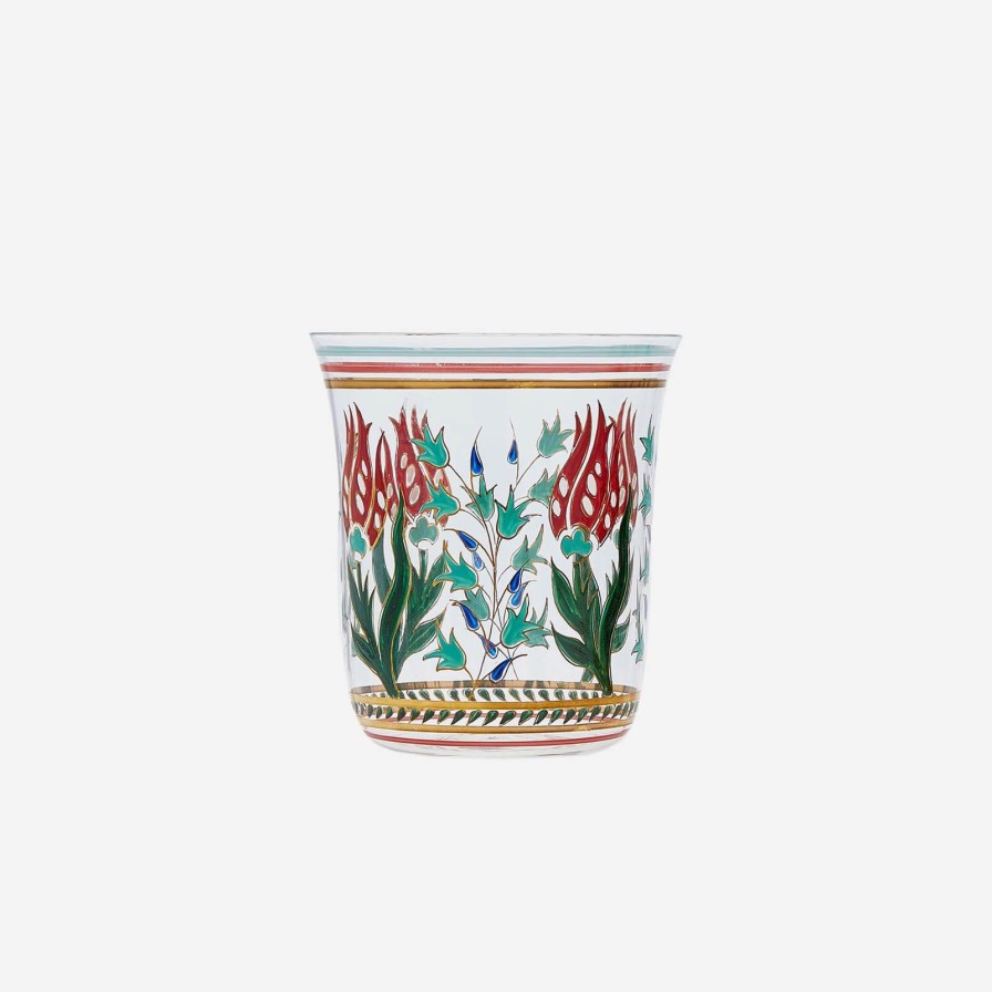 Glassware & Barware Lobmeyr | Handpainted Persian Flower No. 1 Tumbler