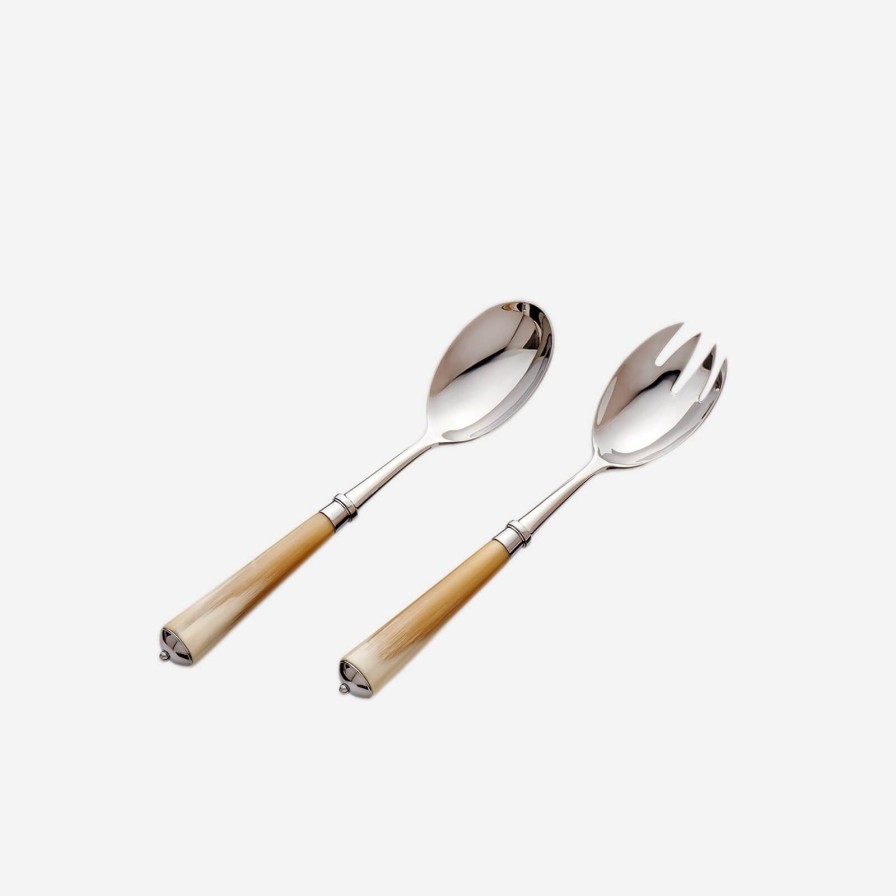 Dining Alain Saint-Joanis | Julia Light Horn 2-Piece Serving Set