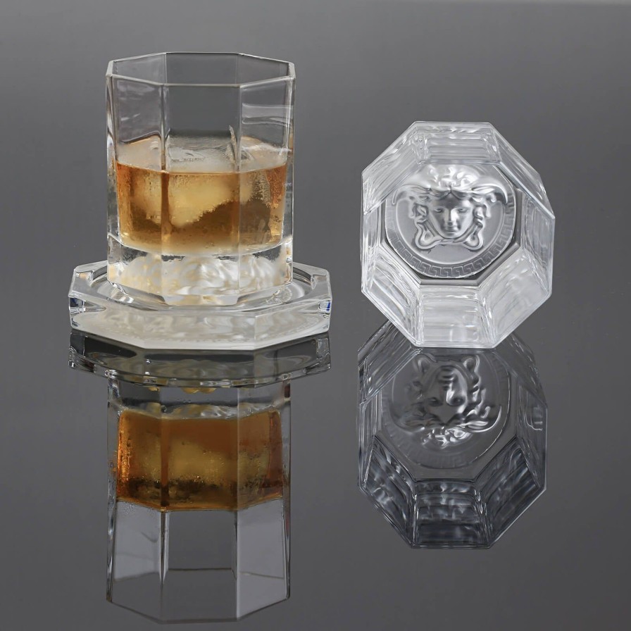 Glassware & Barware Versace for Rosenthal | Medusa Lumiere Pair Of Whisky Tumblers