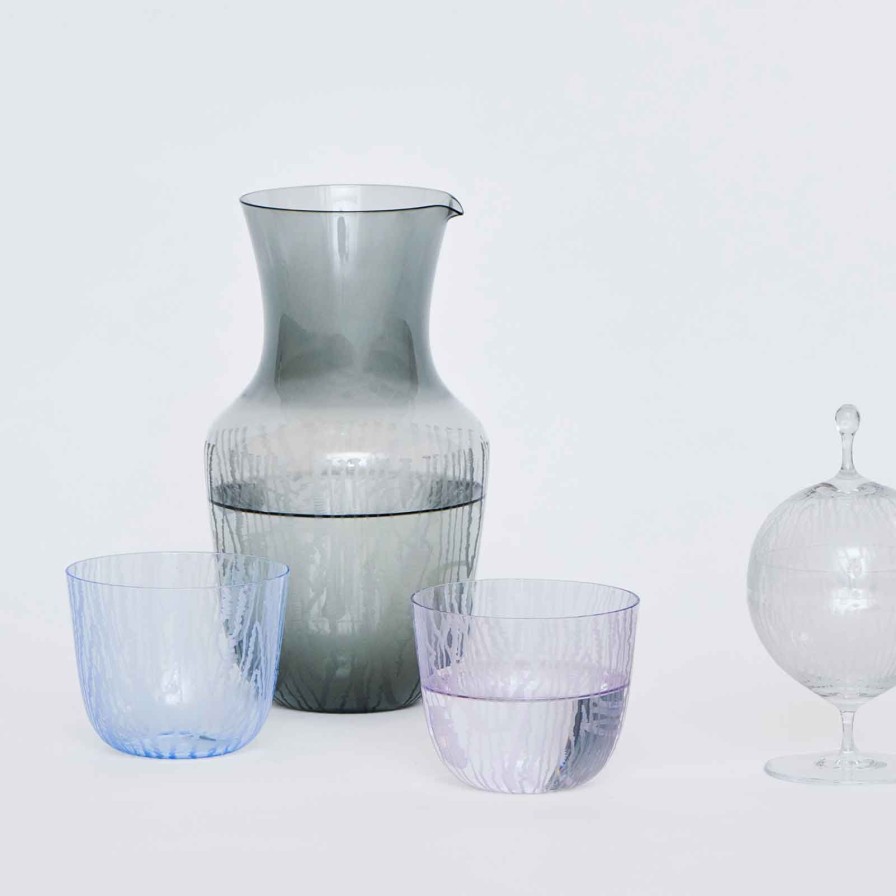 Glassware & Barware Lobmeyr | Moire Carafe Amethyst