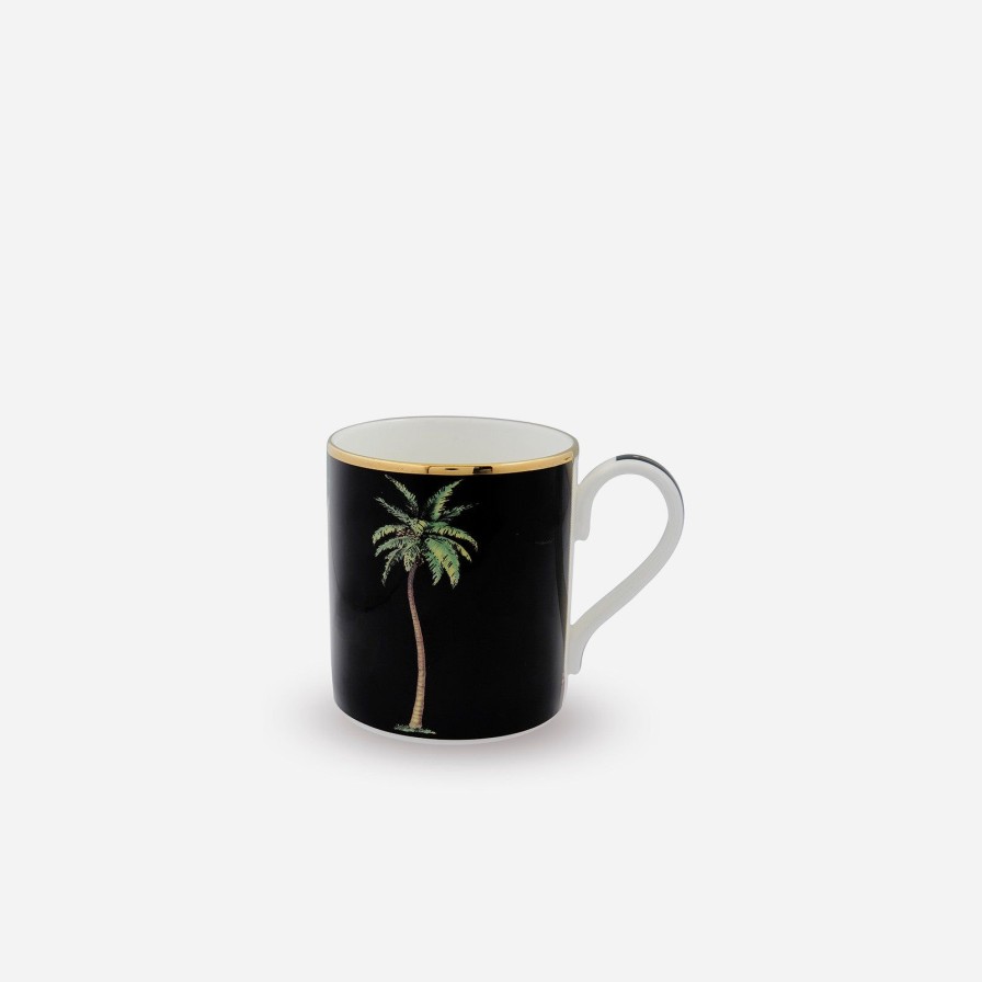 Dining Halcyon Days | Palm Mug On Black