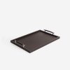 Dining Pinetti | Dedalo Medium Rectangular Tray Tobacco