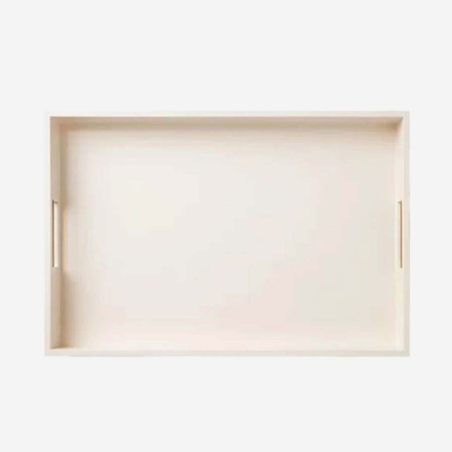 Home Accessories Aerin | Piero Lacquer Tray Cream