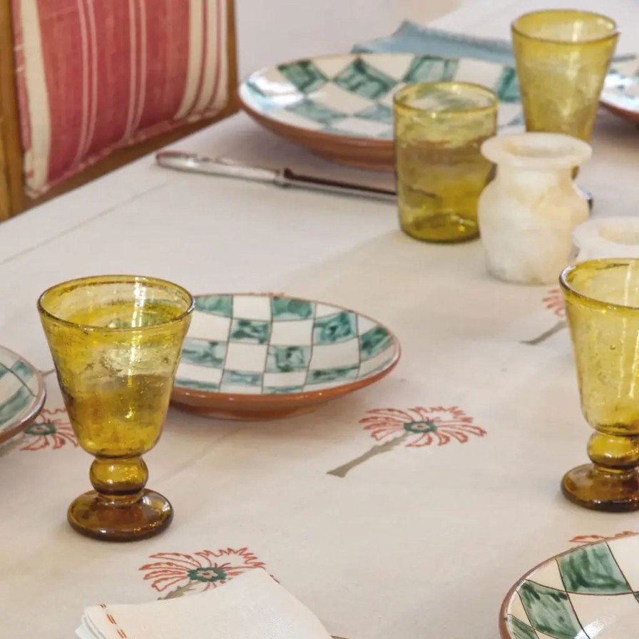 Dining Malaika | Zeina Palm Tablecloth