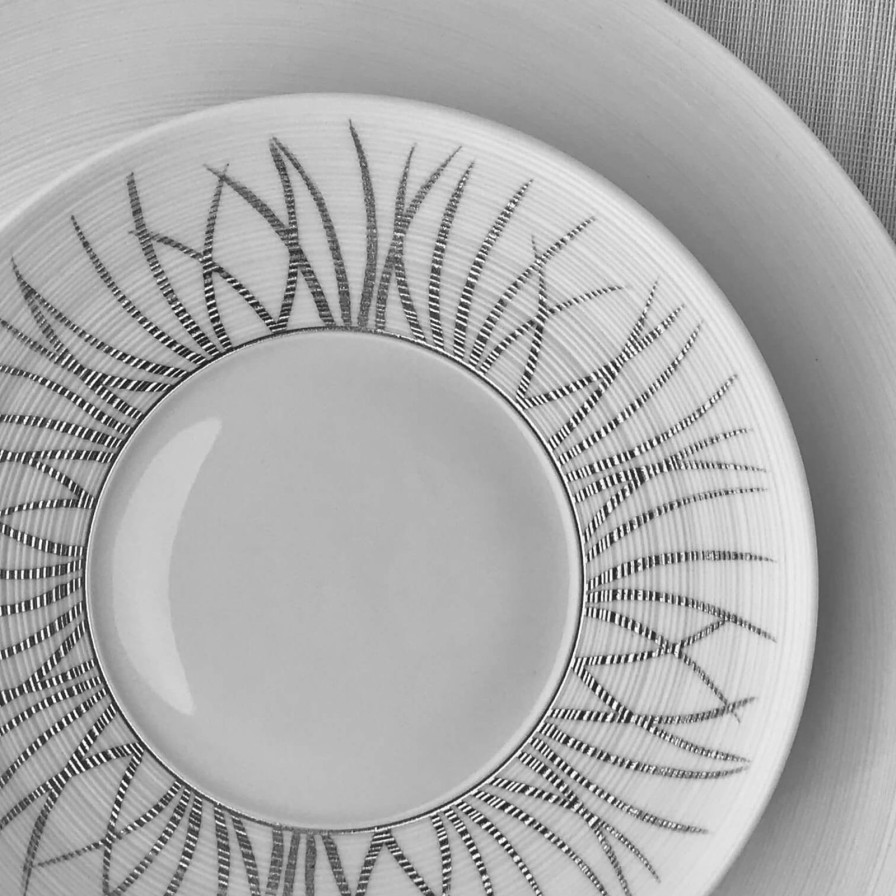 Dining J.L Coquet | Toundra Platinum Bread & Butter Plate