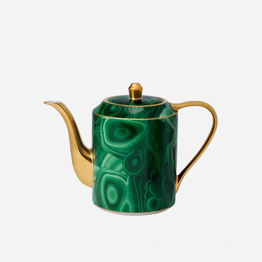 Dining L'Objet | Malachite Teapot