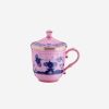 Dining Ginori 1735 | Oriente Italiano Mug With Lid Azalea