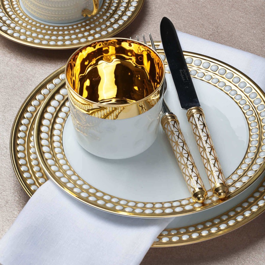 Dining L'Objet | Perlee Gold Dinner Plate