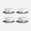 Dining Marie Daâge | Divertimente Teacup & Saucer-Set Of Four