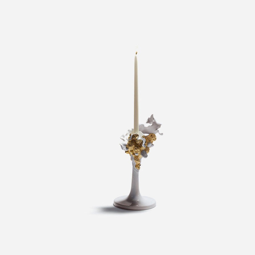 Home Accessories Lladró | Naturo Single Candle Holder