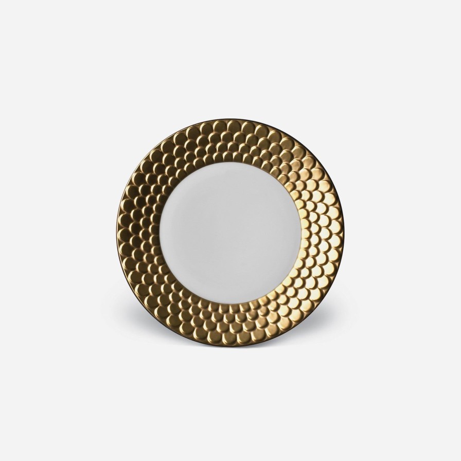 Dining L'Objet | Aegean Gold Dessert Plate