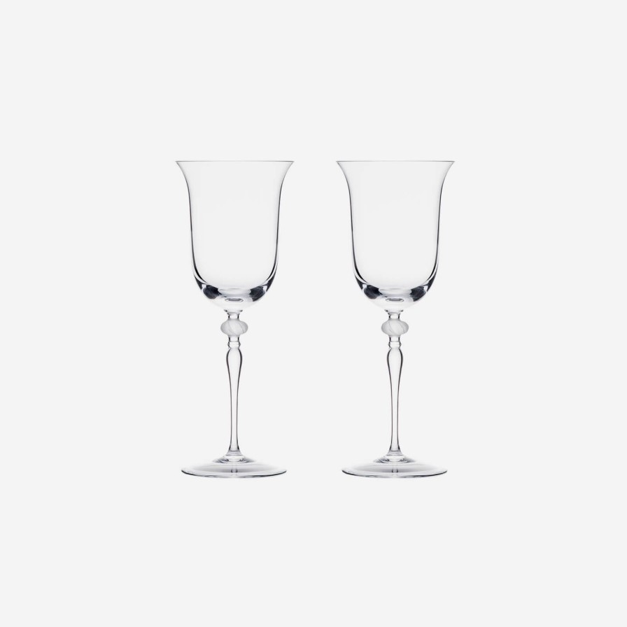 Glassware & Barware Rogaska | Bloom Water Goblet (Set Of 2)