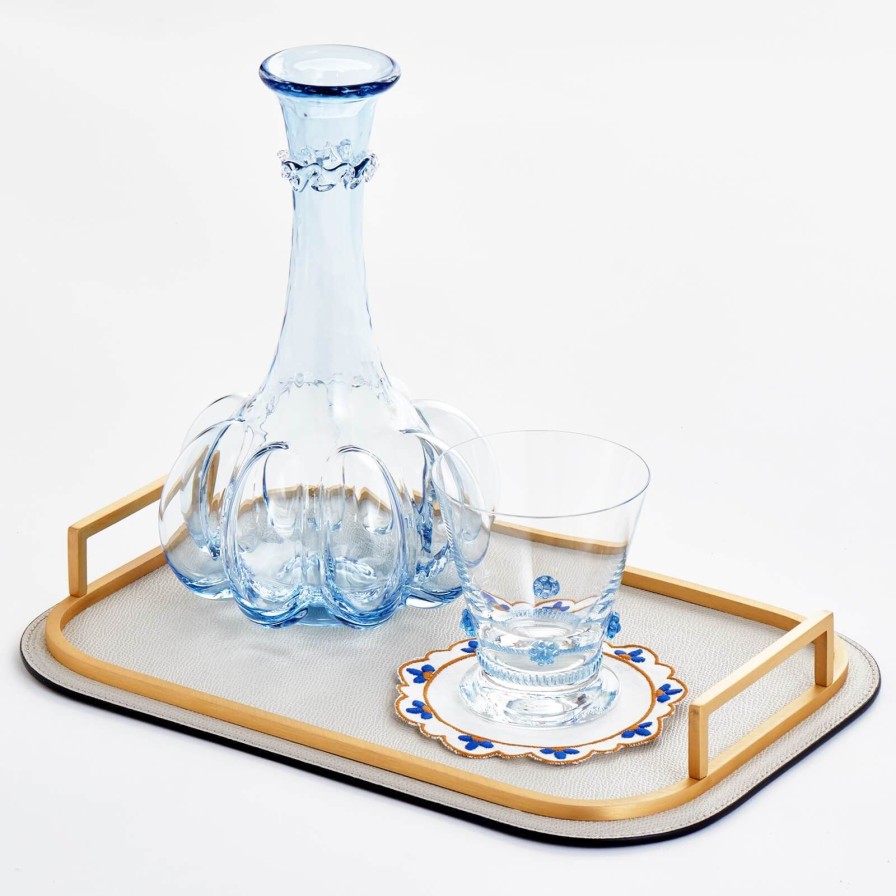 Dining Theresienthal | Soft Blue Rosettes Tumbler