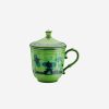 Dining Ginori 1735 | Oriente Italiano Mug With Lid Malachite