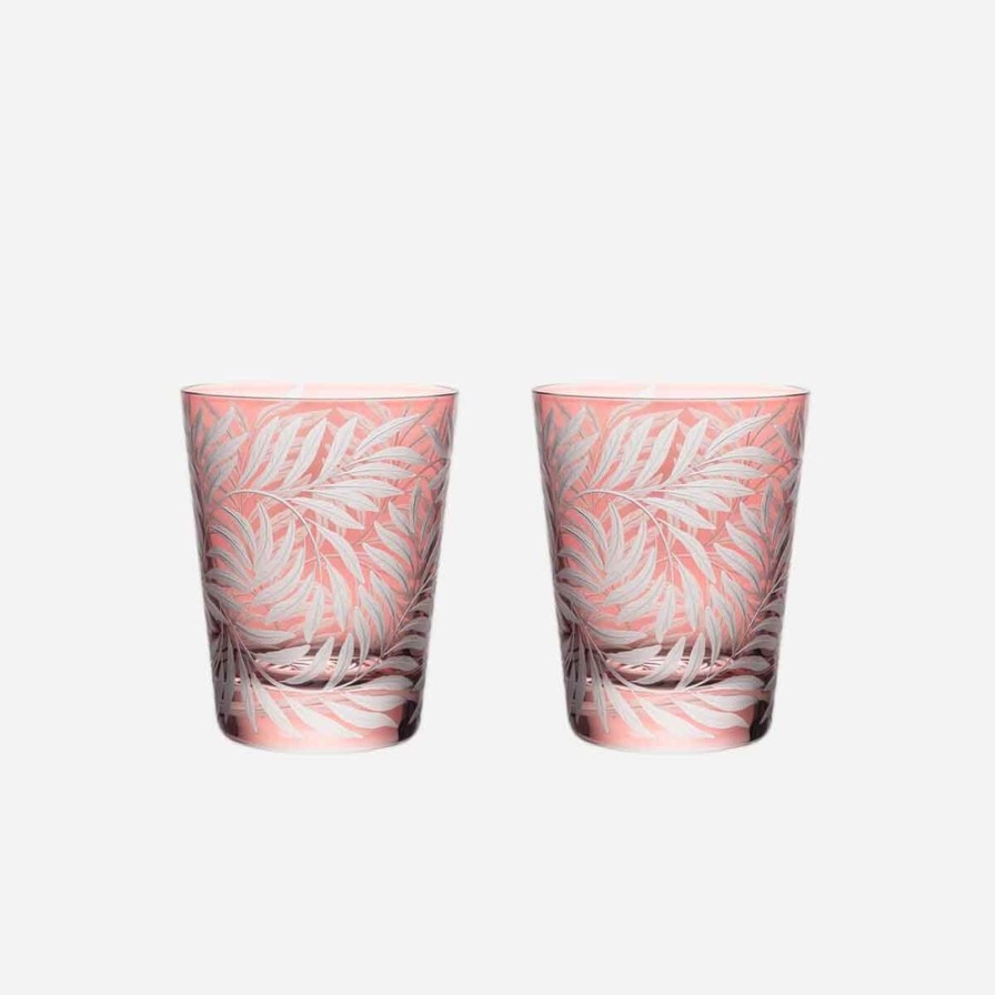 The Tabletop Edit Artel | Fern Medium Tumbler Rose-Set Of 2