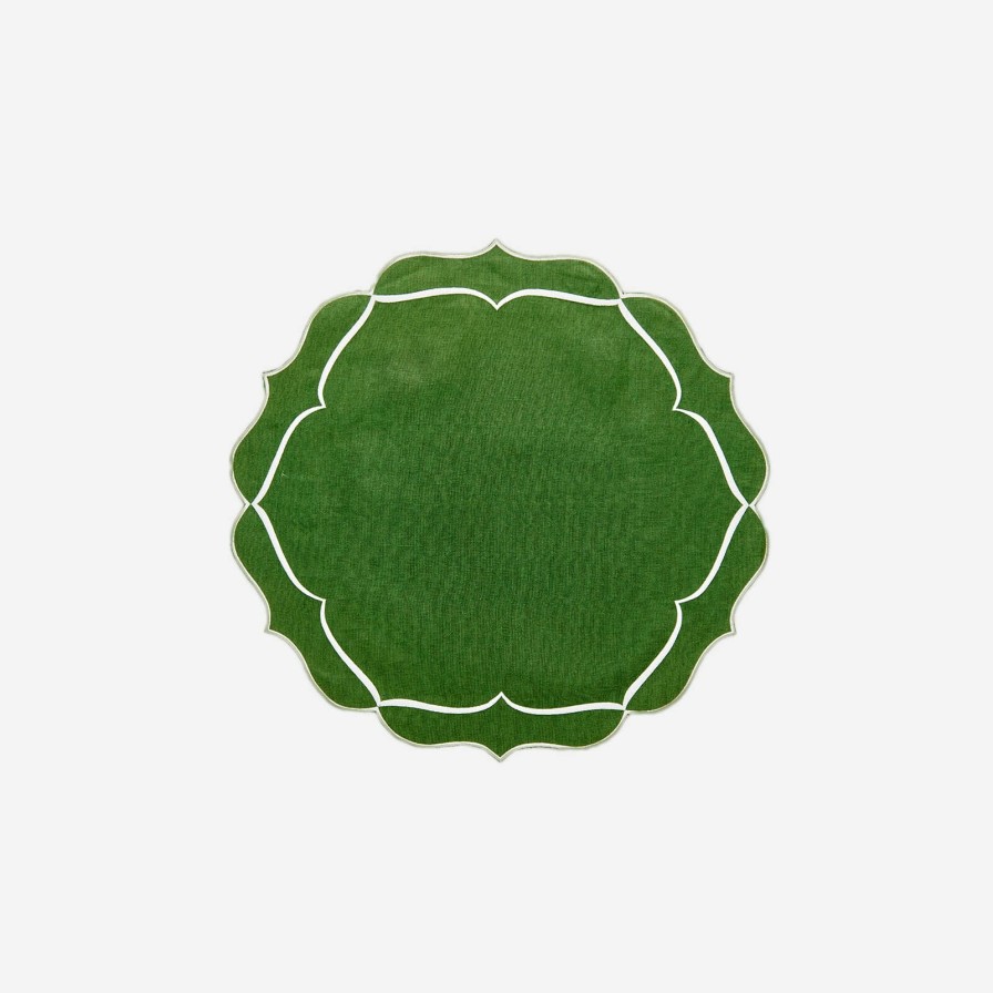 Dining Los Encajeros | Alhambra Placemat Green-Set Of 4