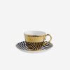 Dining Richard Brendon | Superstripe Tea Cup & Saucer