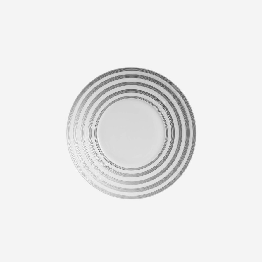 Dining J.L Coquet | Hemisphere Platinum Stripe Dinner Plate