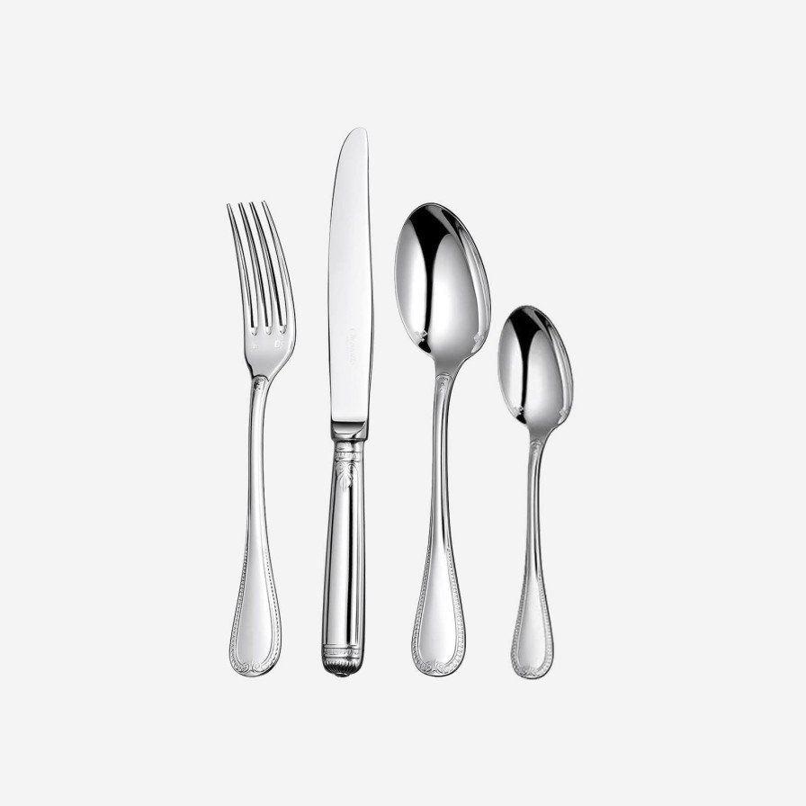 Dining Christofle | Malmaison 4-Piece Silver Plated Cutlery Set